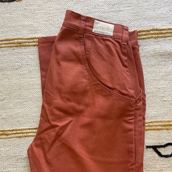Patagonia Women's Heritage Stand Up Pants, Burl Red Size 10 - Picture 4 of 7